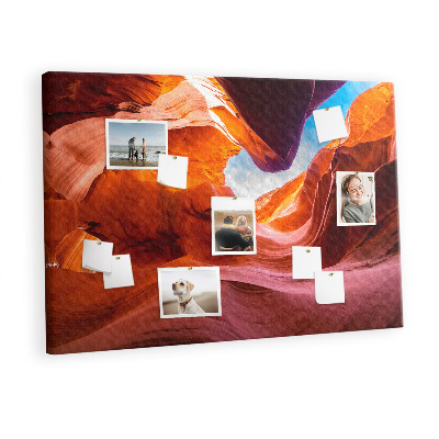 Quadro de aviso de cortiça Cânion