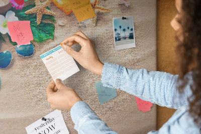 Quadro em cortiça Verão exótico