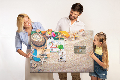 Quadro em cortiça Verão exótico