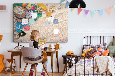 Quadro em cortiça Verão exótico