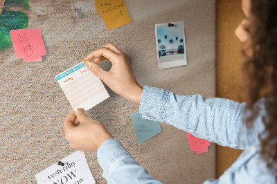 Quadro em cortiça Verão exótico