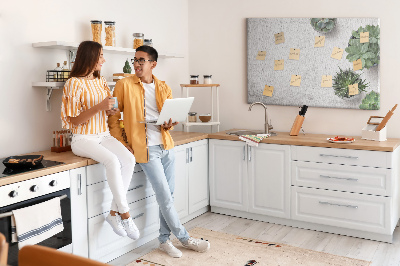 Quadro de aviso de cortiça Plantas ornamentais