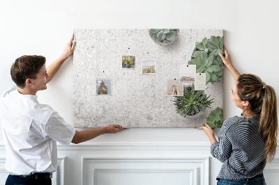 Quadro de aviso de cortiça Plantas ornamentais