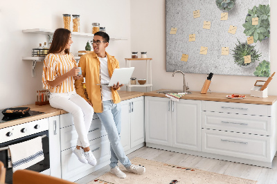 Quadro de aviso de cortiça Plantas ornamentais