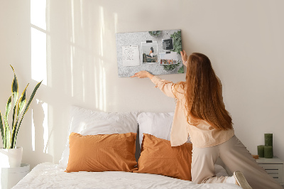 Quadro de aviso de cortiça Plantas ornamentais