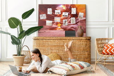 Quadro em cortiça Cânion do Antílope