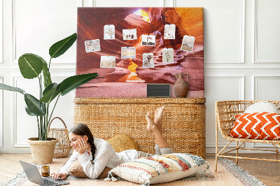 Quadro em cortiça Cânion do Antílope