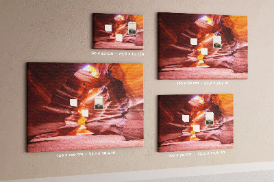 Quadro em cortiça Cânion do Antílope