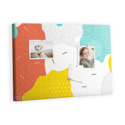 Painel em cortiça Abstração POP