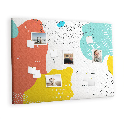 Painel em cortiça Abstração POP