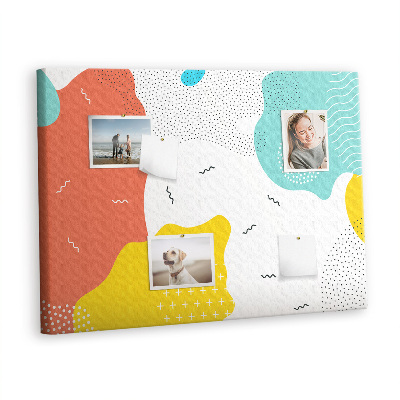 Painel em cortiça Abstração POP