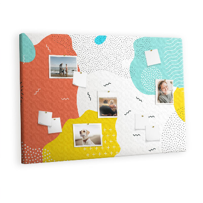 Painel em cortiça Abstração POP