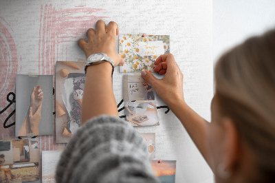 Quadro em cortiça A inscrição 