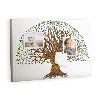 Painel em cortiça Raízes de árvores