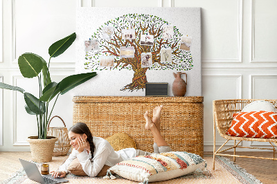 Painel em cortiça Raízes de árvores