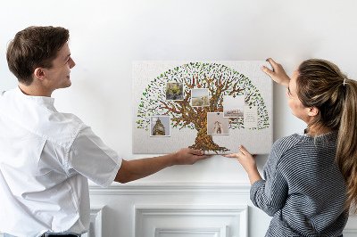 Painel em cortiça Raízes de árvores