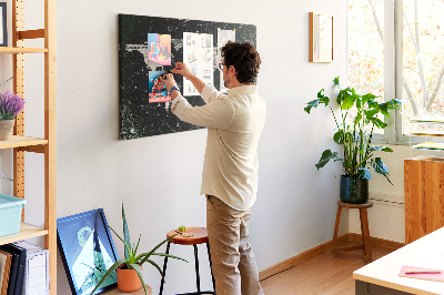 Painel em cortiça Mapa do Dólar