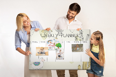 Quadro em cortiça Planejador de cactos