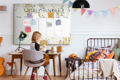 Quadro em cortiça Planejador de cactos