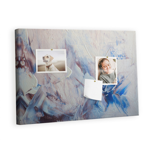 Painel em cortiça Movimentos de pincel