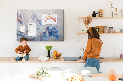 Painel em cortiça Movimentos de pincel