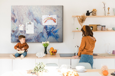 Painel em cortiça Movimentos de pincel