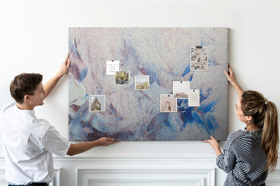 Painel em cortiça Movimentos de pincel