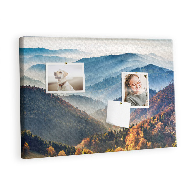 Quadro em cortiça Paisagem montanhosa