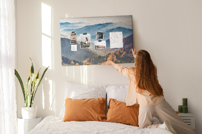 Quadro em cortiça Paisagem montanhosa