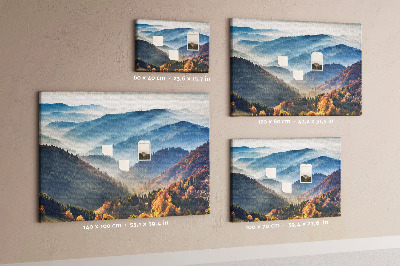 Quadro em cortiça Paisagem montanhosa