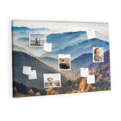 Quadro em cortiça Paisagem montanhosa