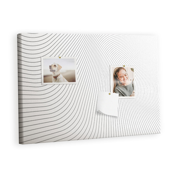 Quadro em cortiça Linhas abstratas