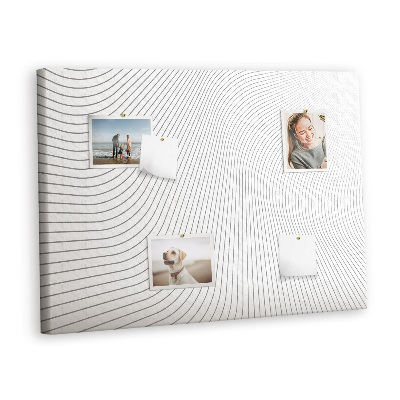 Quadro em cortiça Linhas abstratas