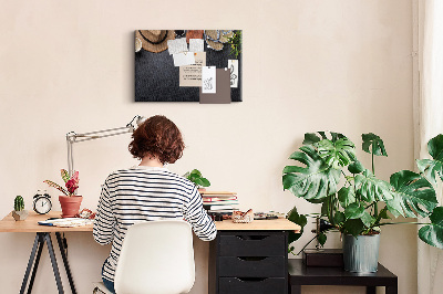 Quadro em cortiça Coisas para as férias