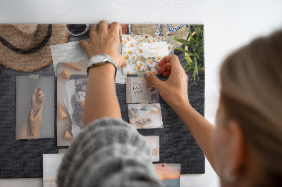 Quadro em cortiça Coisas para as férias