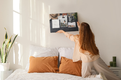 Quadro em cortiça Coisas para as férias