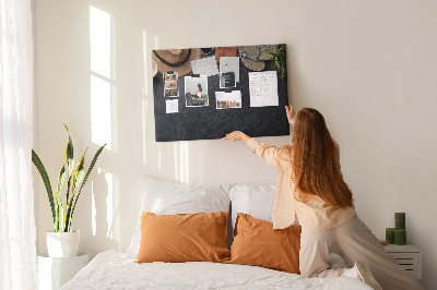 Quadro em cortiça Coisas para as férias