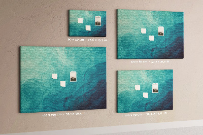 Quadro em cortiça Profundidade de abstração