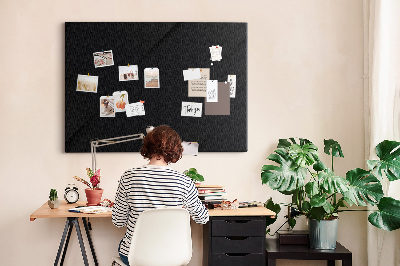 Painel em cortiça Padrão de parede escura