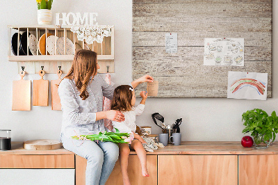 Quadro de aviso de cortiça Painéis de madeira