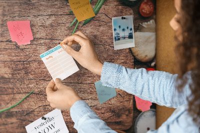Quadro em cortiça Tábua de cozinha