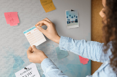 Painel em cortiça Manchas pintadas