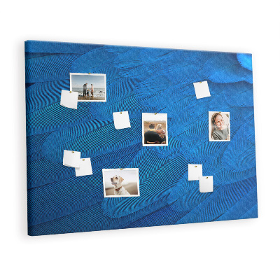 Quadro em cortiça Pena de pássaro