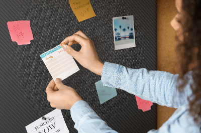 Painel em cortiça Abstração escura