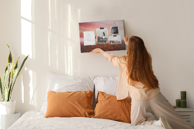 Quadro em cortiça Manhã de neblina