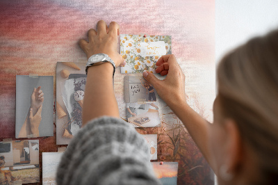 Quadro em cortiça Manhã de neblina