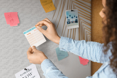 Painel em cortiça Folhas tropicais