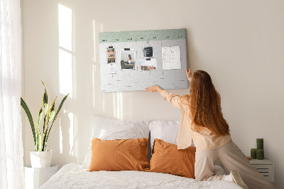 Painel em cortiça Planejador básico