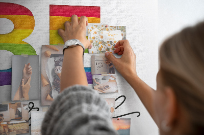 Quadro em cortiça A inscrição