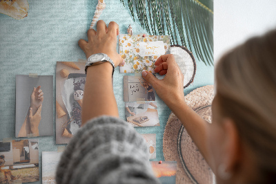 Painel em cortiça Composição de verão